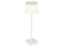 BRW Настольная светодиодная лампа Gregoir белого цвета 091464 фото thumb №6