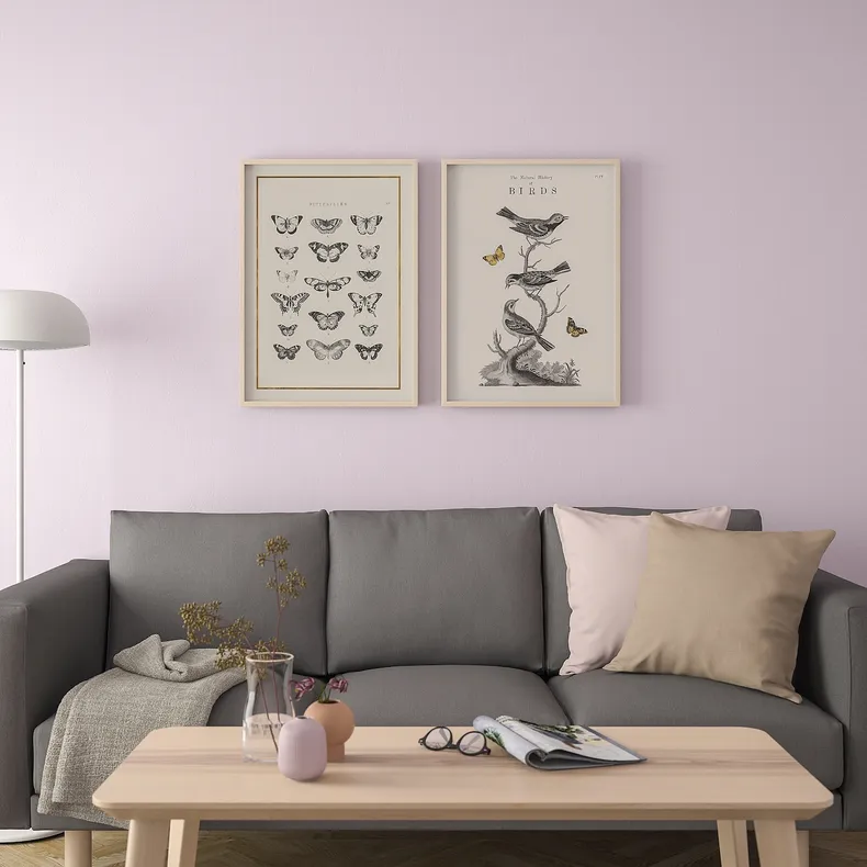 IKEA BILD БИЛЬД, постер, Летающие существа, 50x70 см 304.469.38 фото №2
