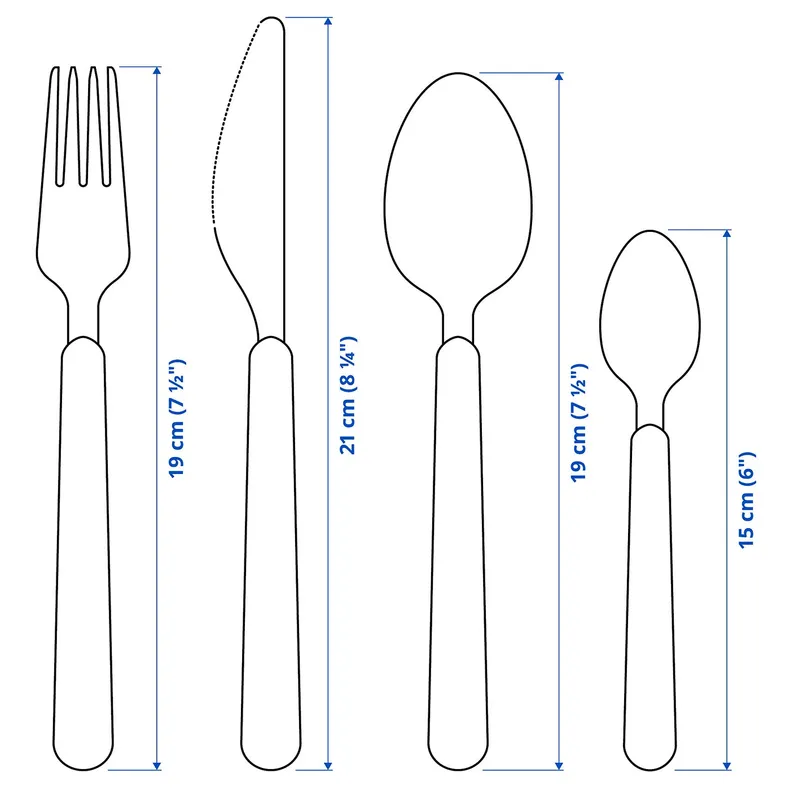 IKEA UPPHÖJD УППХЁЙД, столовый набор,16 предметов, розовый 404.763.93 фото №5