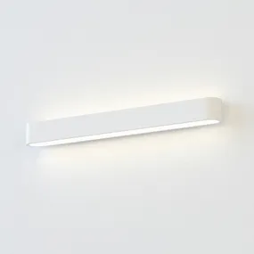 BRW Металлический настенный светильник Soft Wall белого цвета 080466 фото