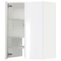 IKEA METOD МЕТОД, настінн шаф д / витяжки з полиц / дверц, білий / РІНГХУЛЬТ білий, 60x80 см 195.045.38 фото thumb №1