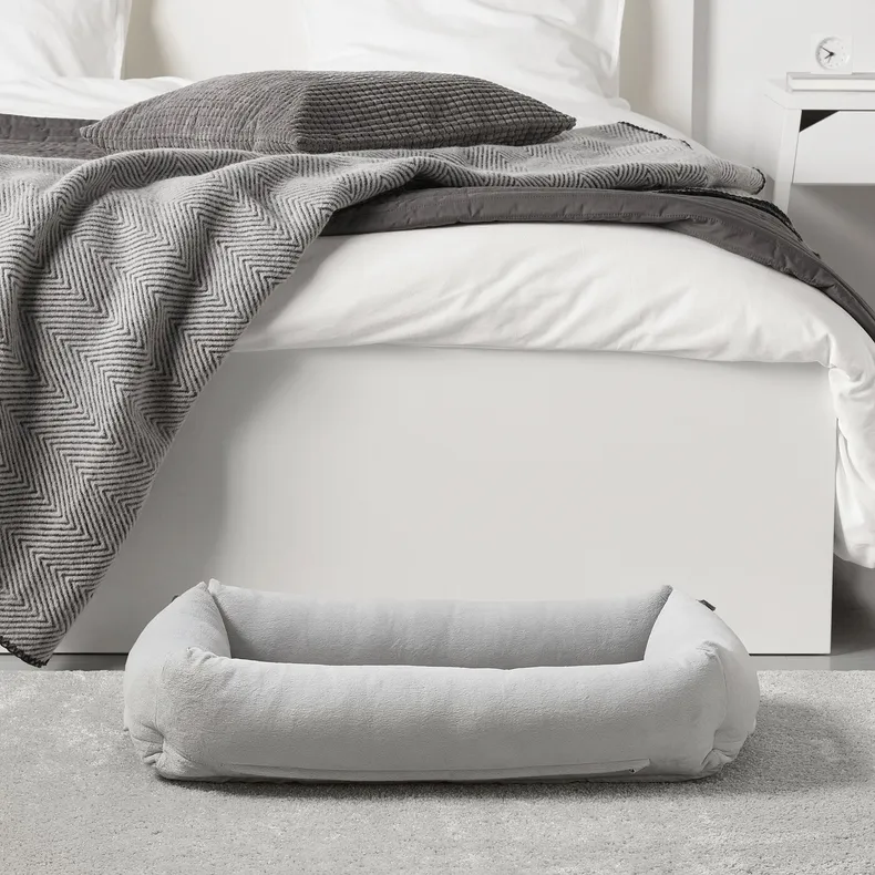 IKEA UTSÅDD УТСОДД, ліжко для собак, світло-сірий, M 905.677.72 фото №4