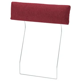IKEA VIMLE ВІМЛЕ, чохол для підголівника, Лейде червоний/коричневий 705.172.88 фото