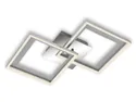 BRW Frame Led 2-позиционный металлический потолочный светильник серебристый 085517 фото thumb №1