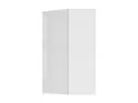 BRW Угловой верхний кухонный шкаф Sole 60 см правый белый глянец, альпийский белый/глянцевый белый FH_GNWU_60/95_P-BAL/BIP фото thumb №2