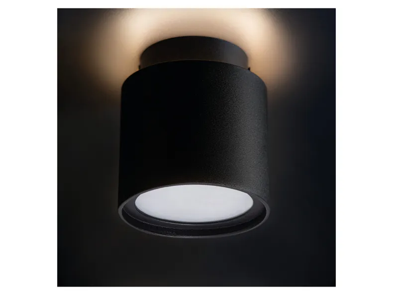 BRW Накладной светильник Sonar из алюминия черного цвета 086786 фото №3