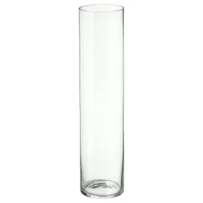 IKEA CYLINDER ЦИЛІНДР, ваза, прозоре скло, 68 см 602.233.28 фото