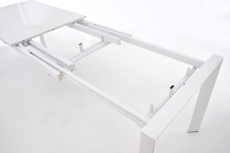 Обідній стіл розкладний HALMAR STANFORD 130-210x80 см білий фото №6