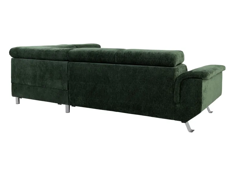 BRW Правобічний кутовий диван Rockford зі спальним місцем і ящиком для зберігання, зелений синель, Симфонія 11 NA-ROCKFORD-2F_BL-GB_BBEF51 фото №5