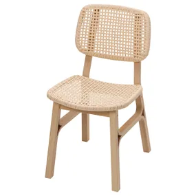 IKEA VOXLÖV ВОКСЛЕВ, стілець, світлий бамбук 504.502.36 фото