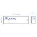 IKEA TONSTAD ТОНСТАД, тумба под ТВ, крем, 177x37x56 см 604.888.80 фото thumb №6