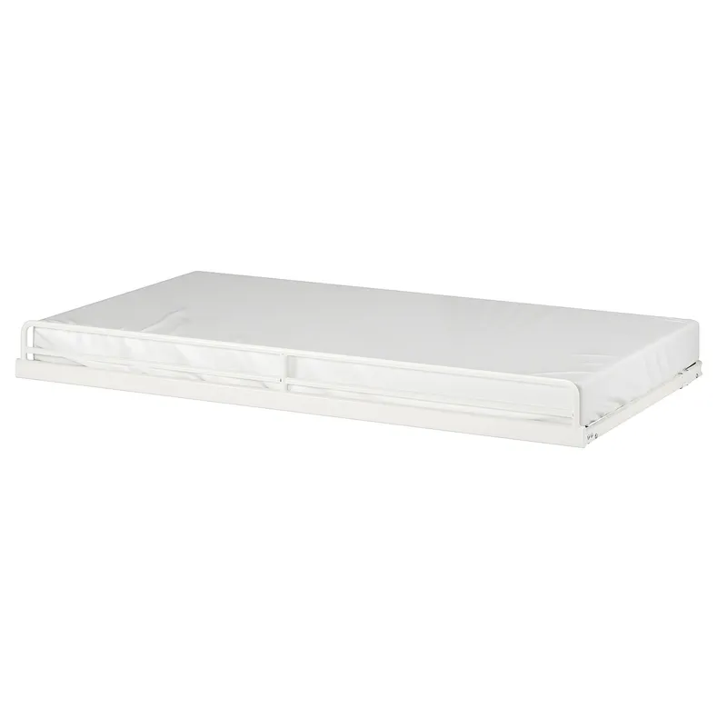 IKEA VITVAL ВИТВАЛ, выдвижная кровать, белый, 90x200 см 104.483.25 фото №1