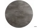 Стіл кухонний SIGNAL MEDAN, сірий / чорний, 100x100 фото thumb №8