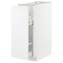 IKEA METOD МЕТОД, підлог шафа / висувна внутрішн секція, білий / Voxtorp матовий білий, 30x60 см 092.999.39 фото thumb №1