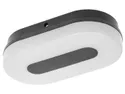 BRW Світлодіодний плафон для ванної кімнати Twist з пластику білого та чорного кольору 078004 фото thumb №1