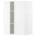 IKEA METOD МЕТОД, навісна шафа з полицями / 2 дверцят, білий / ВЕДДІНГЕ білий, 60x80 см 894.668.49 фото thumb №1
