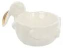 BRW Декоративная тарелка пасхальная BRW Кролик, керамика, белый 085411 фото thumb №2