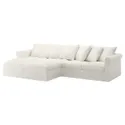 IKEA GRÖNLID ГРЁНЛИД, 4-местный диван с козетками, Инсерос белый 494.071.40 фото thumb №1
