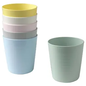 IKEA KALAS КАЛАС, чашка, різні кольори 004.613.79 фото