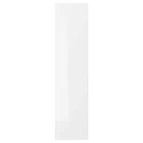 IKEA RINGHULT РІНГХУЛЬТ, дверцята, глянцевий білий, 20x80 см 702.050.98 фото