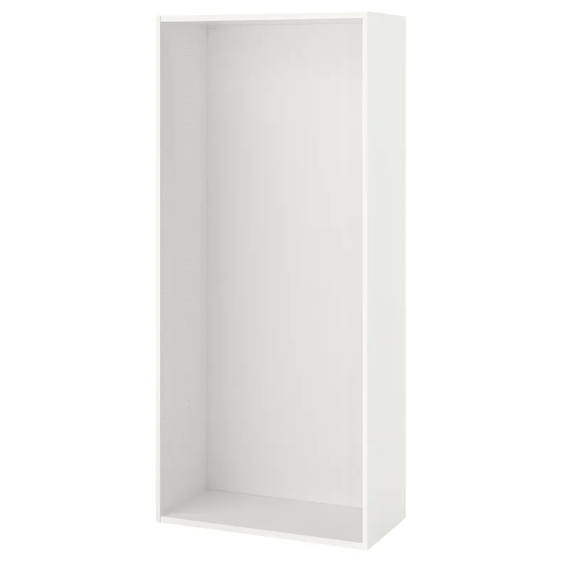 IKEA PLATSA ПЛАТСА, каркас, білий, 80x40x180 см 303.309.52 фото №1