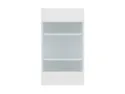 BRW Верхний кухонный гарнитур Tapo Special 40 см с витриной справа белый экрю, альпийский белый/экрю белый FK_G_40/72_PV-BAL/BIEC фото thumb №1