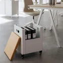 IKEA TROTTEN ТРОТТЕН, модуль на колесах, белый, 35x47 см 004.747.63 фото thumb №6