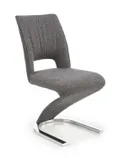 Кухонний стілець HALMAR K441 сірий/чорний фото thumb №1