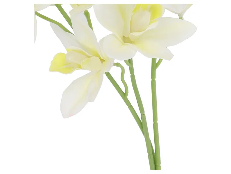 BRW букет орхідей 40 см 3 шт білий 090912 фото №3