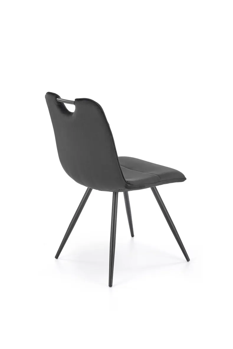 Кухонний стілець HALMAR K521 чорний фото №2