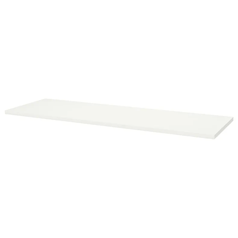 IKEA LAGKAPTEN ЛАГКАПТЕН / ALEX АЛЕКС, письмовий стіл, білий, 200x60 см 594.176.19 фото №2