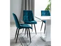 Кухонный стул SIGNAL CHIC Velvet, Bluvel 03 - светло-серый фото thumb №12