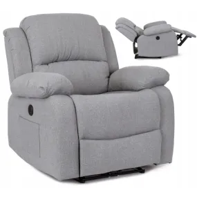 Масажне крісло MEBEL ELITE BONO 2, тканина: сірий фото