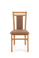 Кухонный стул HALMAR HUBERT8 ольха/коричневый фото thumb №5