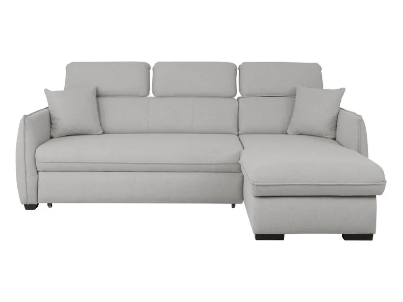 BRW Двосторонній кутовий диван Lopez зі спальним місцем і ящиком для зберігання сірий, Ствол 80 Срібло NA-LOPEZ-URC-G1_BBA5CE фото №5