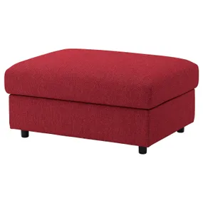 IKEA VIMLE ВИМЛЕ, чхл на тбрт д ног с ящ для хрн, Красный/коричневый 405.172.99 фото