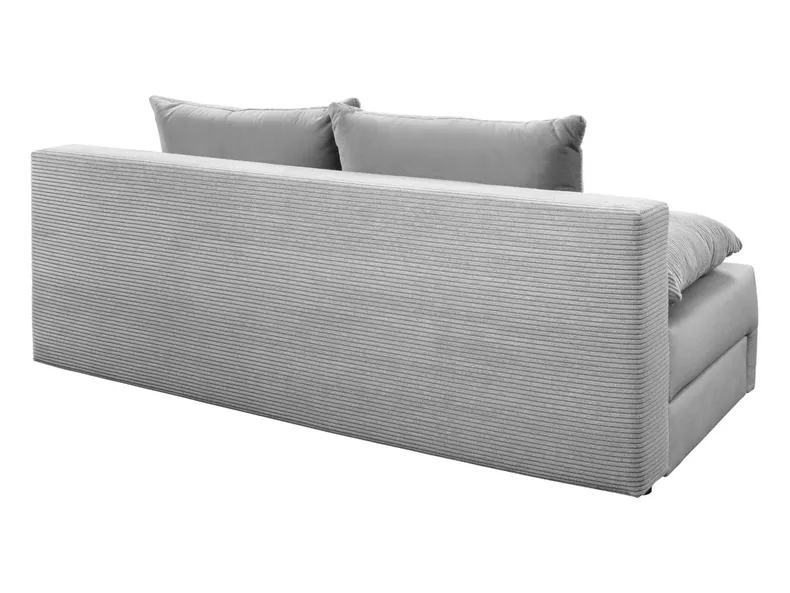 BRW тримісний диван Gapi розкладний з ящиком для зберігання велюр вельветовий сірий, Позиція 55 SO3-GAPI-LX_3DL-G2_BD5E05 фото №6