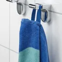 IKEA BLÅVINGAD БЛОВІНГАД, банний рушник, орнамент черепаха/темно-синій, 70x140 см 605.340.66 фото thumb №4