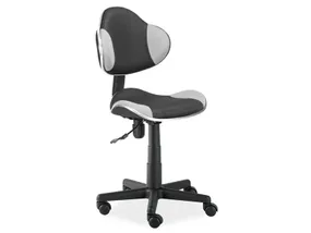 Поворотний стілець SIGNAL Q-G2, сірий / чорний фото