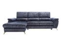 BRW Угловой диван Livorno с ящиком для хранения темно-синий велюр, Touch Me 8 NA-LIVORNO-L-G3_B84316 фото thumb №1