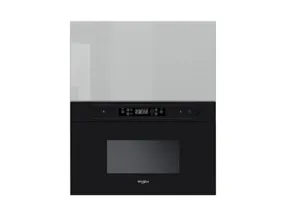 Кухонный шкаф BRW Top Line 60 см с микроволновой печью навесной серый глянцевый, серый гранола/серый глянец TV_GMO_60/72_O_AMW442-SZG/SP/CA фото