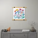 IKEA BILD БІЛЬД, постер, польові квіти, 50x50 см 604.418.16 фото thumb №3