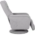 Поворотне масажне крісло MEBEL ELITE SPIKE 2, тканина: Сірий фото thumb №10