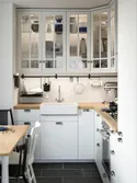 IKEA METOD МЕТОД / MAXIMERA МАКСИМЕРА, напольный шкаф / 2 фасада / 3 ящика, белый / Стенсунд белый, 80x37 см 894.095.14 фото thumb №4