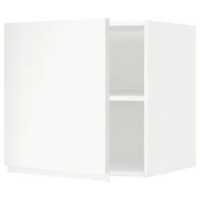 IKEA METOD МЕТОД, верхня шафа для холодильн / мороз кам, білий / Voxtorp матовий білий, 60x60 см 094.669.09 фото