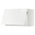 IKEA METOD МЕТОД, навесной горизонтальный шкаф, белый / Рингхульт белый, 60x40 см 993.944.37 фото thumb №1