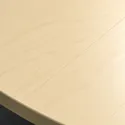 IKEA MITTZON МІТТЗОН, стіл для конференцій, круглий okl береза/білий, 120x75 см 995.139.30 фото thumb №9