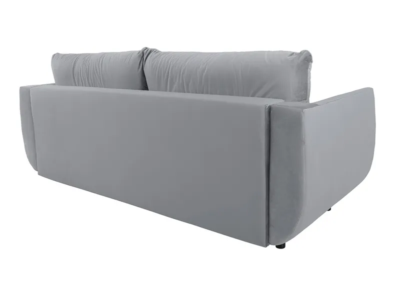 BRW Тримісний диван-ліжко Merla з ящиком для зберігання велюровий сірий, Чарівний оксамит 2217 SO3-MERLA-LX_3DL-G3_BB56B7 фото №4