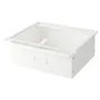 IKEA IVAR ИВАР, ящик, белый, 39x30x14 см 803.853.48 фото
