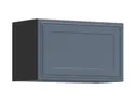 BRW Кухонный шкаф Верди 60 см с наклонной столешницей мистик матовый, черный/матовый FL_GO_60/36_O-CA/MIM фото thumb №2